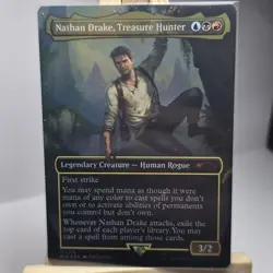 Nathan Drake, Treasure Hunter (Rainbow Foil) Secret Lair Drop Foil - Image 1