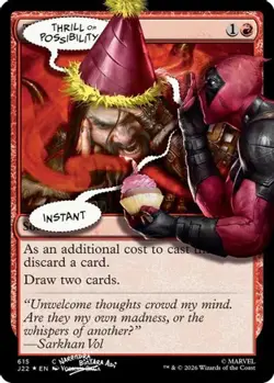 Thrill of Possibility (Pool Party Foil) 615 Secret Lair Magic: The Gathering NM - Image 3