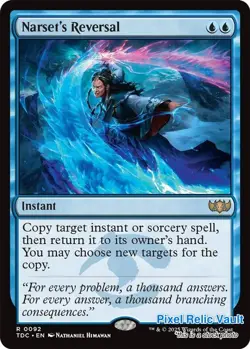 MTG - TDC - 92 - NM - Narset's Reversal - Magic - Image 1