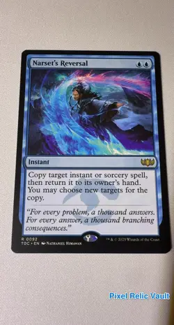 MTG - TDC - 92 - NM - Narset's Reversal - Magic - Image 2