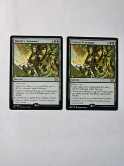 2x Titania's Command - The Brother's War - Near Mint - MTG - Image 1