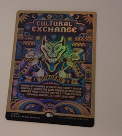 Cultural Exchange FOIL NM Secret Lair MTG Magic the Gathering - Image 1