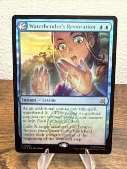 Waterbender's Restoration Avatar: The Last Airbender: Eternal-Legal Foil - Image 1