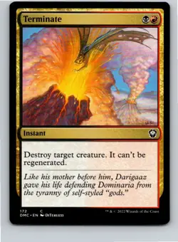 Magic the Gathering Terminate Commander: Dominaria United MTG Free Shipping! - Image 1