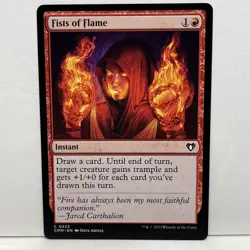 MTG Magic The Gathering Fists of Flame Commander Masters 223 C NM - Image 1