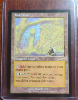 MTG Kor Haven Nemesis Regular Rare Magic The Gathering MP - Image 1