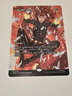 Deadly Dispute (Borderless) Marvel Universe Eternal-Legal Regular - Image 1