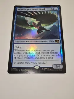 Vulture, Feathered Fiend Commander: Marvel Super Heroes Foil - Image 1