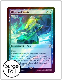 1x Observed Stasis, Surge Foil, Final Fantasy, Magic MTG NM - Image 1