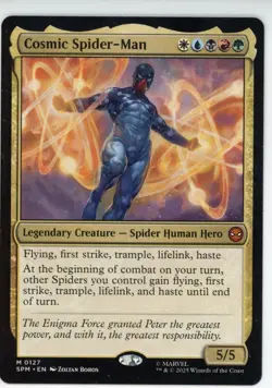 Magic the Gathering Marvel's Spider-man Cosmic Spider-Man M0127 Standard Regular - Image 1