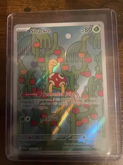 Pokemon TCG Mega Evolutions: Shuckle #136/132 Full Art Illustration Rare - Image 1