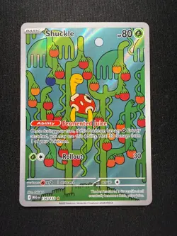 Pokemon TCG Shuckle 136/132 Illustration Rare – Mega Evolutions – NM - Image 2