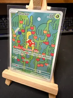 Pokemon TCG Shuckle 136/132 Secret Rare – Mega Evolutions Set – NM - Image 1