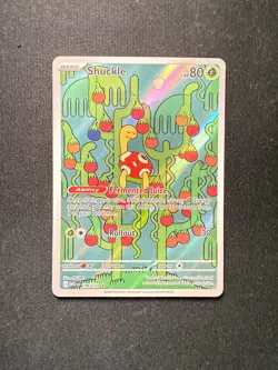 Pokemon TCG Shuckle 136/132 Secret Rare – Mega Evolutions Set – NM - Image 2