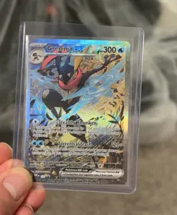 Greninja ex SV: Scarlet & Violet Promo 132 Full Art Holo Pokemon TCG EN 300HP - Image 1