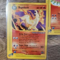 Rapidash, Ho-oh Black Star Promo WOTC Pokemon Card #51, 52 - Image 3