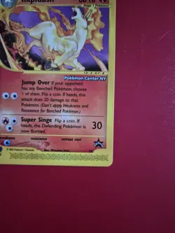 Pokemon - Black Star Promo - Rapidash #51 -Pokemon Centre NY - WOTC - LP - Image 4