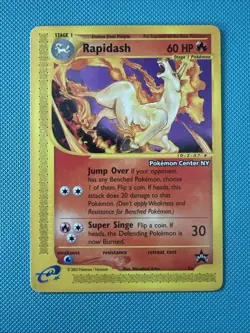 Pokemon TCG Rapidash - WOTC Black Star Promo 51 - 2002 Vintage Card - Image 1
