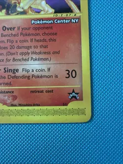 Pokemon TCG Rapidash - WOTC Black Star Promo 51 - 2002 Vintage Card - Image 4