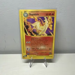 Rapidash 51/53 VINTAGE WoTC Black Star Promo Pokemon TCG English 2002 - Image 1