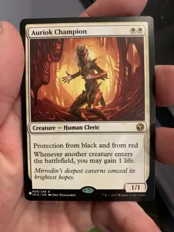 Mtg The List— Auriok Champion—20 Ways To Win—NM - Image 1