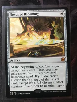 MTG Nexus of Becoming Outlaws Thunder Junction Big Score OTJ BIG 0025 Mythic NM - Image 1