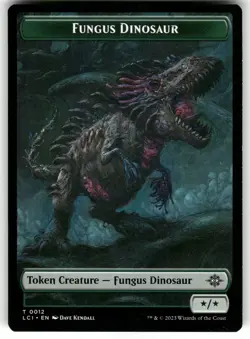 Fungus Dinosaur Token #12 MTG The Lost Caverns of Ixalan LP - Image 1