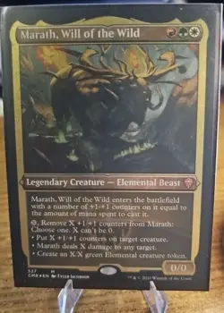 Marath, Will of the Wild (Foil Etched) Commander Legends Magic: The Gathering - Image 1