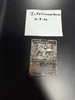 Near Mint MTG Leonardo, Sewer Samurai Gold-stamped Signature card TMNT 0301 - Image 1