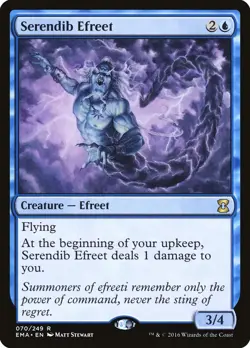 MTG Serendib Efreet ** Eternal Masters ** English - Image 1