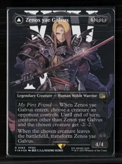 MTG Zenos Yae Galvus (Borderless) Universes Beyond: FINAL FANTASY R • 384 Foil - Image 1