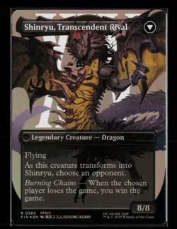MTG Zenos Yae Galvus (Borderless) Universes Beyond: FINAL FANTASY R • 384 Foil - Image 2