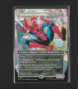 Magic The Gathering Spectacular Spider-Man Borderless Card - Image 1
