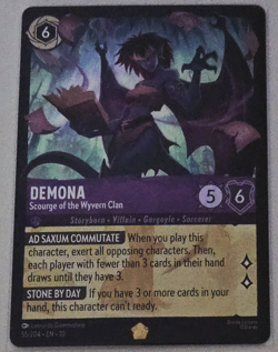 Disney Lorcana TCG Demona - Scourge of the Wyvern Clan 55/204 Legendary EN - Image 1
