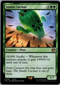 Jumbo Cactuar 191 FINAL FANTASY NM - Image 1