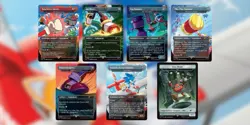 Magic the Gathering Secret Lair x Sonic The Hedgehog: Turbo Gear - Foil Edition - Image 3