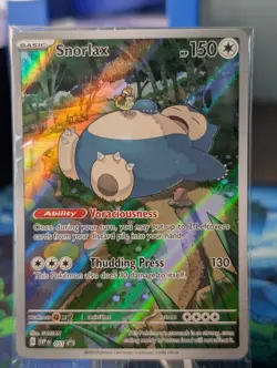 Snorlax 051 Scarlet & Violet Promo Cards Holo SEALED - Image 1
