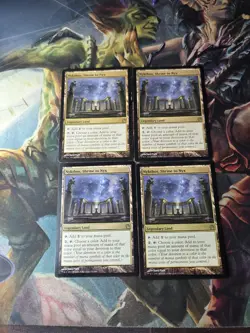 NYKTHOS, SHRINE TO NYX x4 THEROS RARE LOT MTG: MAGIC THE GATHERING - Image 1