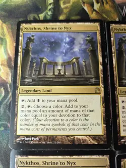 NYKTHOS, SHRINE TO NYX x4 THEROS RARE LOT MTG: MAGIC THE GATHERING - Image 3
