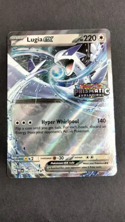 Lugia ex Prismatic Evolutions Stamped 082/131 Holofoil Pokemon Card TCG - Image 1