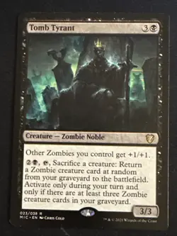 1x Tomb Tyrant (023) Commander: Innistrad: Midnight Hunt LP MTG Magic x1 MKE - Image 1