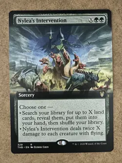 Nylea's Intervention (Extended Art) Theros Beyond Death NM MTG - Image 1