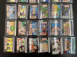 1992 Dragon Ball Bandai Carddass part 11 Made in Japan Vintage Card Lot Goku psa - Image 3