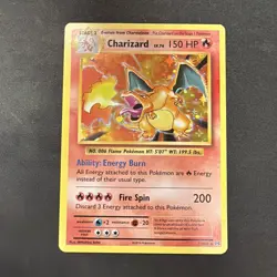Pokemon TCG Charizard Evolutions Holo Rare Card 11/108 nm - Image 1