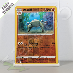 Pokemon TCG Card - Anorith 95/195 Reverse Holo | Silver Tempest (2022) *LP - Image 1