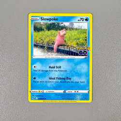 Pokemon TCG Card - Slowpoke 19/78 Common | 2022 Pokemon Go | NM/Mint - Image 2