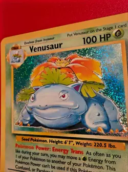 Venusaur 003/034 Holo Classic Collection Trading Card Game Classic Pokemon NM - Image 5