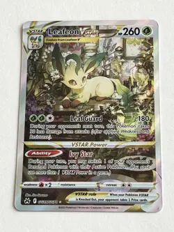 Leafeon VSTAR GG35/GG70 Ultra Rare Holo Card Crown Zenith: Galarian Gallery - Image 1
