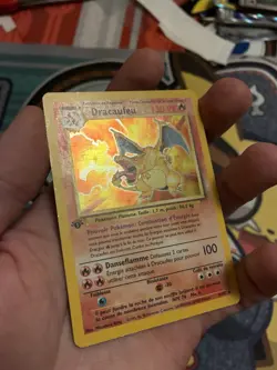 Pokemon Charizard Or Dracaufeu 1st Edition Base Set French Card - Image 4