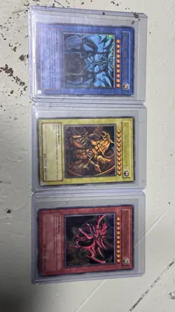 Yu-Gi-Oh! Ultra Rare Egyptian God Card Set (GB1-001, 002, 003) - Image 1
